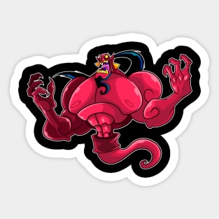 Red Genie Sticker